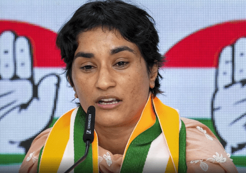 Vinesh Phogat – To fight from Julana after Congress Entry