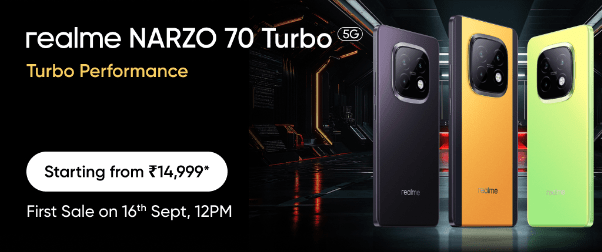 Realme Narzo 70 Turbo 5G