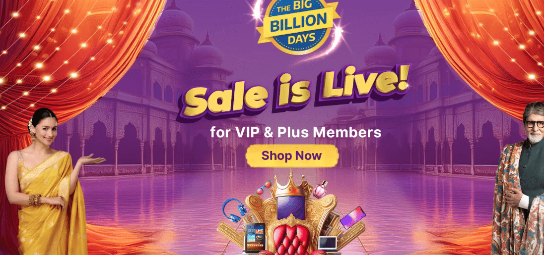 Flipkart Big Billion Days 2024 – Sale is Live on Flipkart