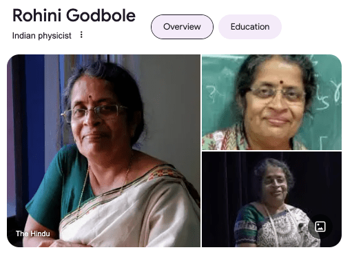 Physicist Rohini Godbole