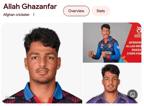 Allah Ghazanfar – 18 Years old Spinner, Rs 4.8 cr to MI in IPL 2025 Auction