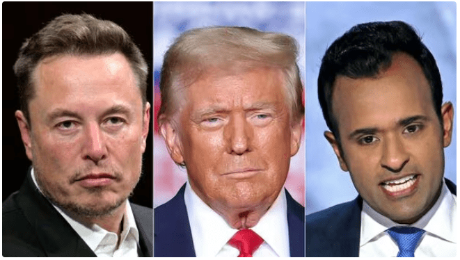 Donald Trump picks Elon Musk, Vivek Ramaswamy to lead DOGE under ‘Save America’ Movement