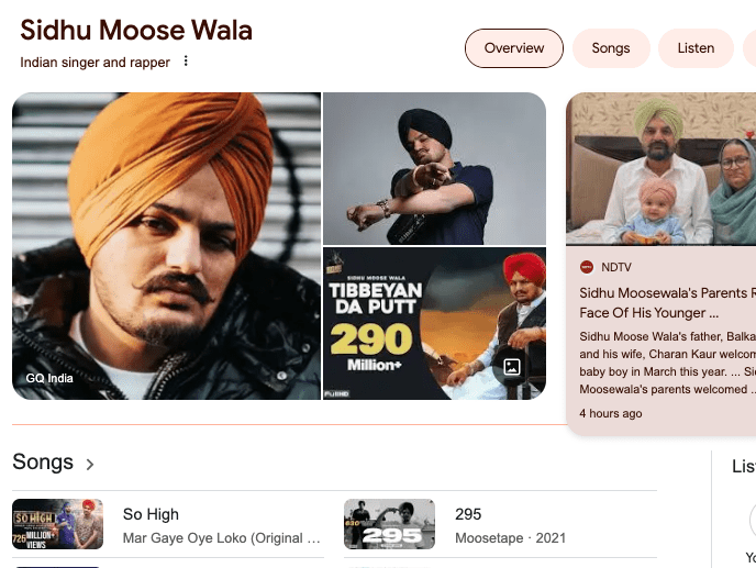 sidhu moose wala