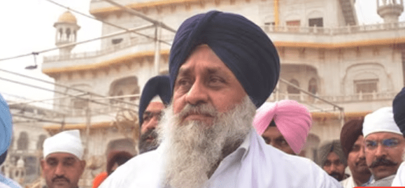 Sukhbir Singh Badal – asked to clean Toilets and serve langar by Akal Takht