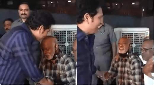 Vinod Kambli meets Sachin Tendulkar – Awkward !